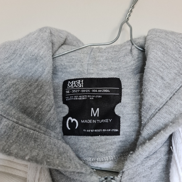 Mish Mash Mens Hoodie Jumper Jacket Casual - Picture 4 of 5